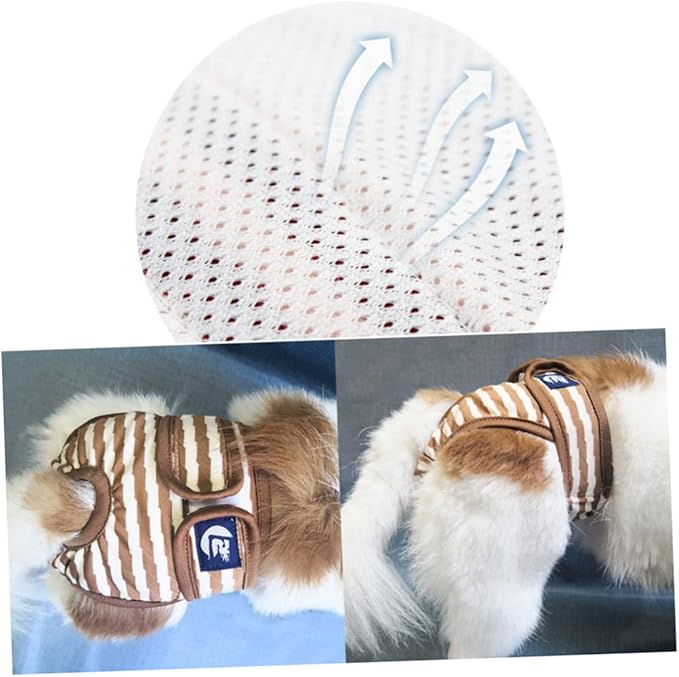 SUPVOX Dog Diaper Panties Pet Physiological Pants Comfortable Cotton Dog Pants for Estrus Puppy Incontinence