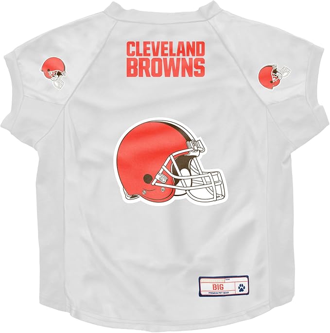 Littlearth NFL Cleveland Browns Stretch Pet Jersey, Team Color, Big Dog