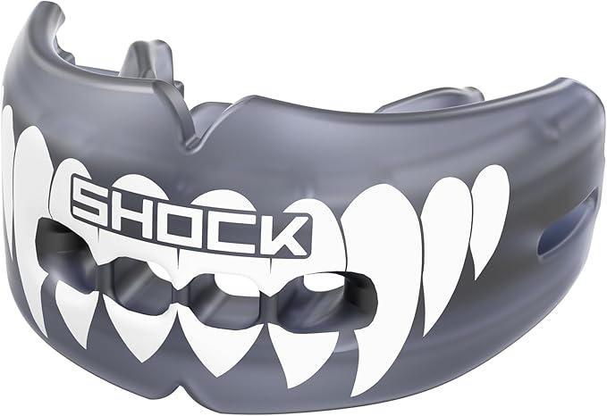 Double Braces Strapless Mouth Guard, Fangs, Youth