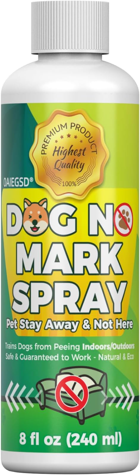 8oz Keep Your Home Clean with Pet-Safe Spray - Non-Disruptive Formula to Help Manage Dog’s Marking and Urination Habits