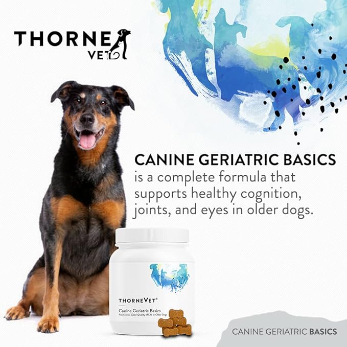 ThorneVet B ComplexVet and Canine Geriatric Basics Soft Chews Bundle