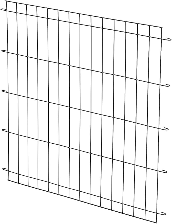 MidWest Homes for Pets Dog Crate Divider Panel for 24-inch Pet Cages, Adjusts Living Space, Fits MidWest Crate Models 1624, 1624DD, 724UP, Black E-Coated, 02DP