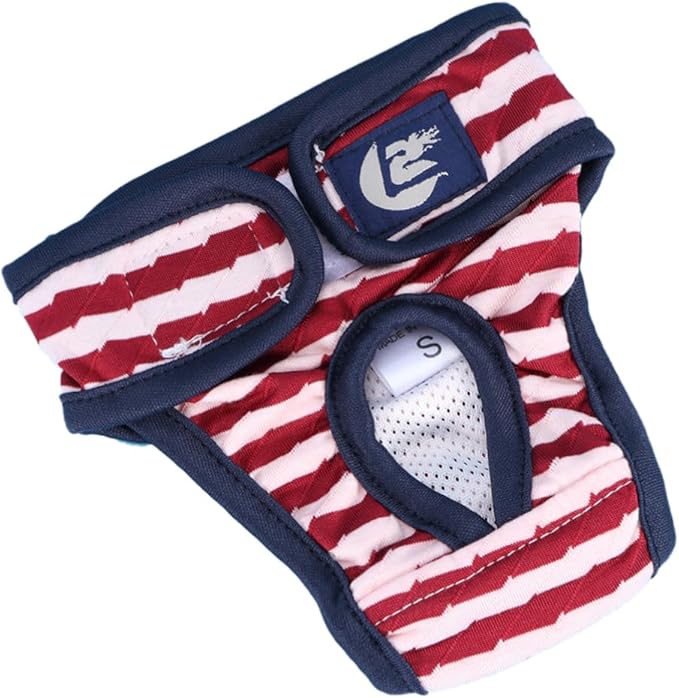 SUPVOX Female Dog Diapers Heat Incontinence Puppy Diapers Menstrual Underwear Female Size s