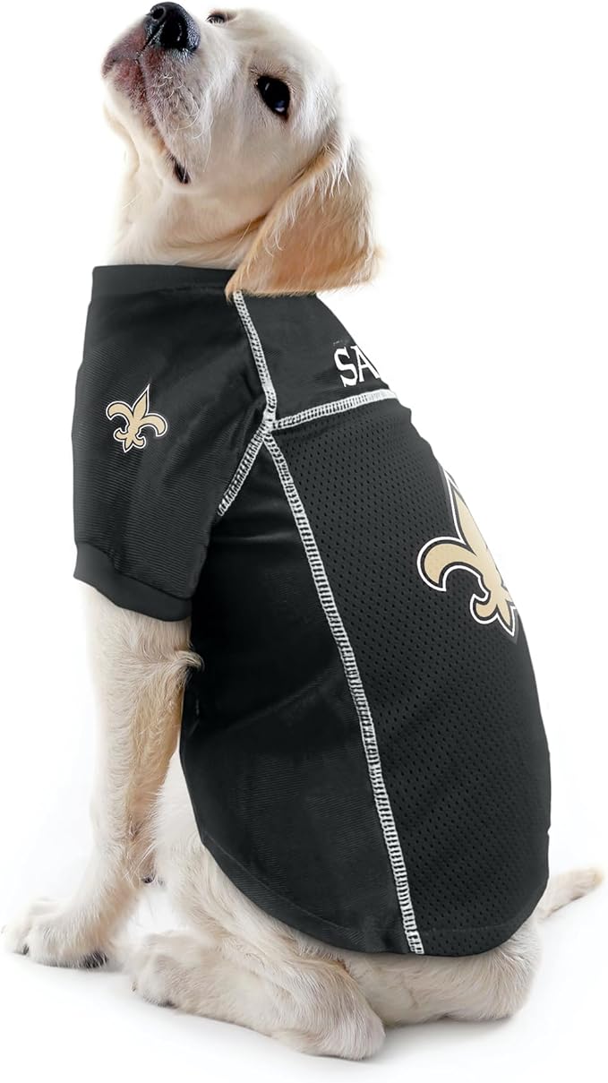Littlearth NFL Seattle Seahawks Basic Pet Jersey, Team Color, X-Small