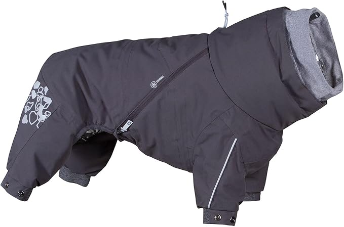 Hurtta Extreme Overall, Dog Snowsuit, BlackBerry, 26M