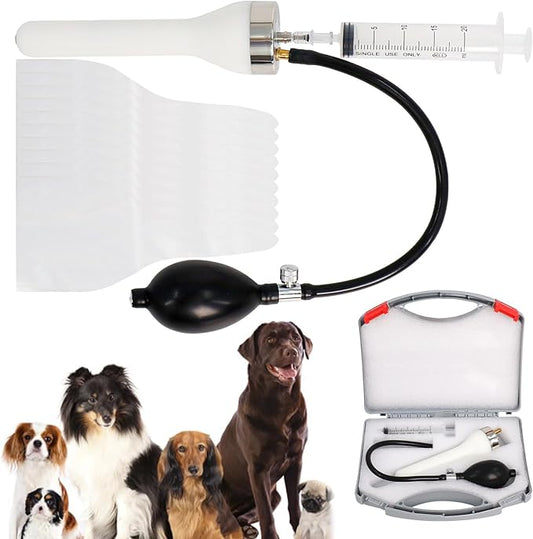 Wadoy Dog Artificial Insemination Kit for 20-40KG Dogs Corgi Semen Device Canine Insemination 𝑼𝒑𝒈𝒓𝒂𝒅𝒆 Bulldog Insemination Tools