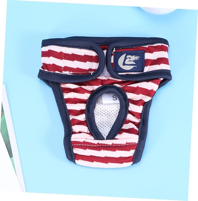 SUPVOX Female Dog Diapers Heat Incontinence Puppy Diapers Menstrual Underwear Female Size s