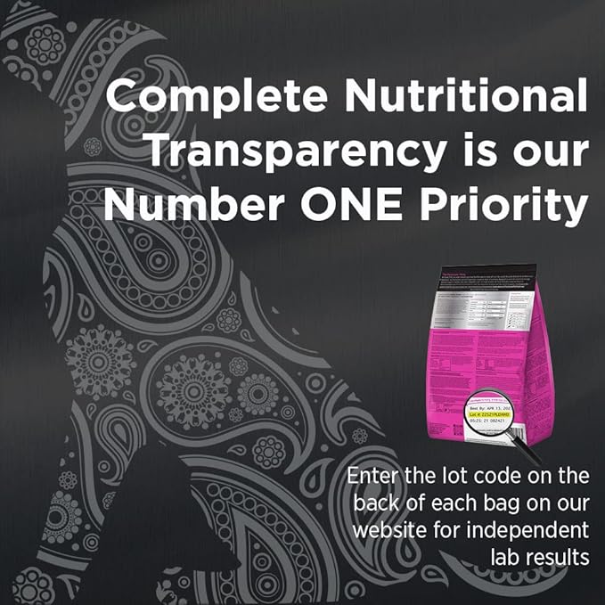 PURELUXE Grain and Gluten Free Dog Food, Healthy Weight Elite Nutrition, Turkey, Salmon and Lentils, for Indoor Senior, Less Active or Overweight Dogs at All Life Stages, Made in The USA, 22lbs