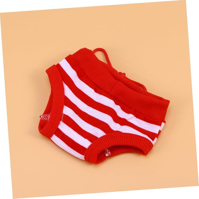 Kisangel Pet Diaper Washable Male Dog Shorts Stripe Design Comfortable Physiological Pants for Male Dogs s for Incontinence and Estrus Protection