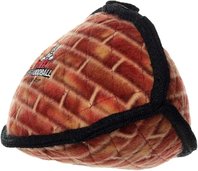TUFFY - World's Tuffest Soft Dog Toy - MEGA - Odd Ball Brick-Multiple Layers. Made Durable, Strong & Tough. Interactive Play (Tug, Toss & Fetch). Machine Washable & Floats