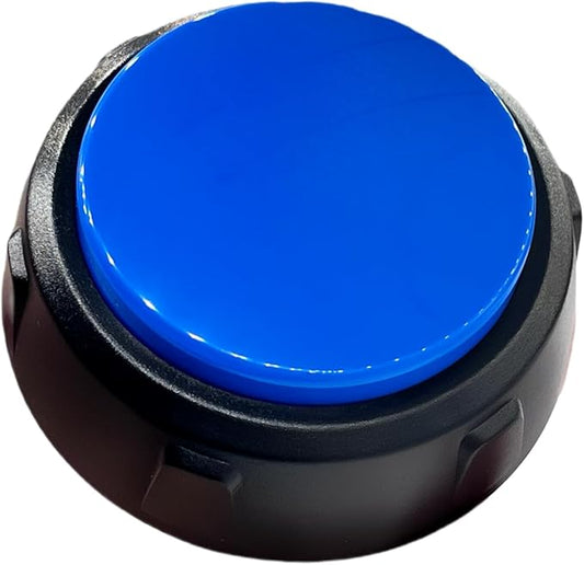 Blue Dog Buttons for Communication, Recordable Training Button for Smart Pets, 30-Second Clear Recording Speech Button for Puppy Potty Training & Mealtime Signals, Durable ABS