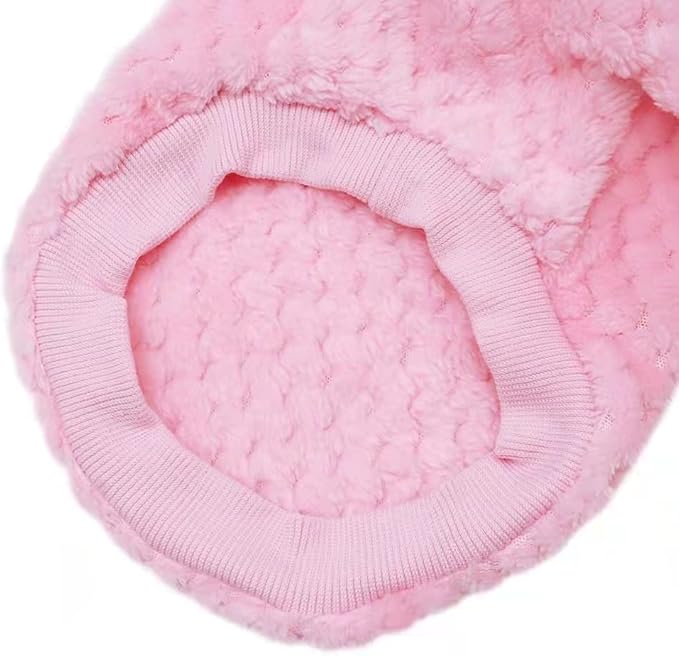 Dog Sweater, Sweaters for Small Dogs, 2, 3 Pack Warm Soft Pet Clothes for Puppy, Medium Large Cat, Dogs Girl or Boy, Dog Shirt for Winter Christmas (Pink+Purple+Red, X-Large)