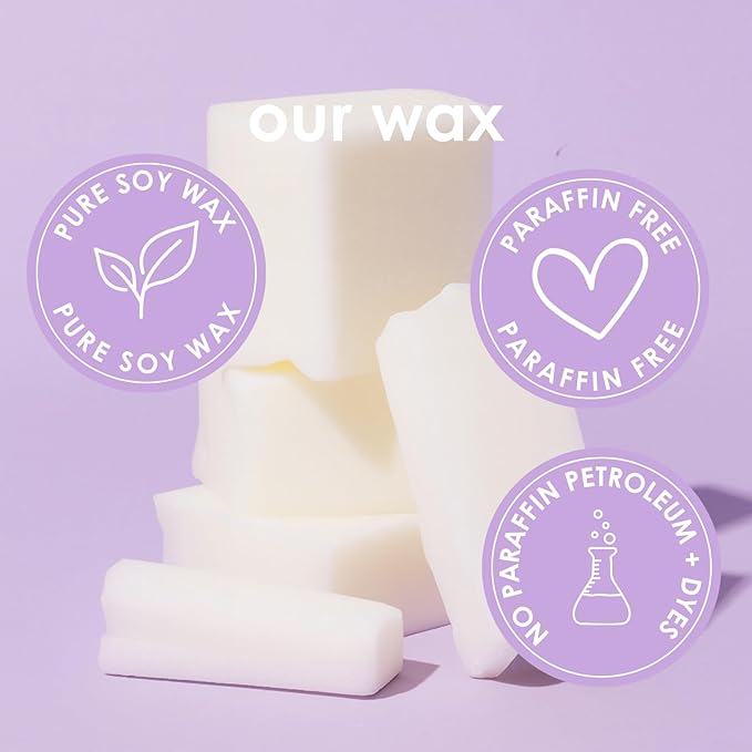 Refresh | Pet Safe Wax Melts | All Natural Soy | Non-Toxic | Dog Friendly | Vet Approved | Long Lasting Home Fragrance | Pet Odor Eliminator | Clean Burning Wax Cubes | Safe Air Freshener