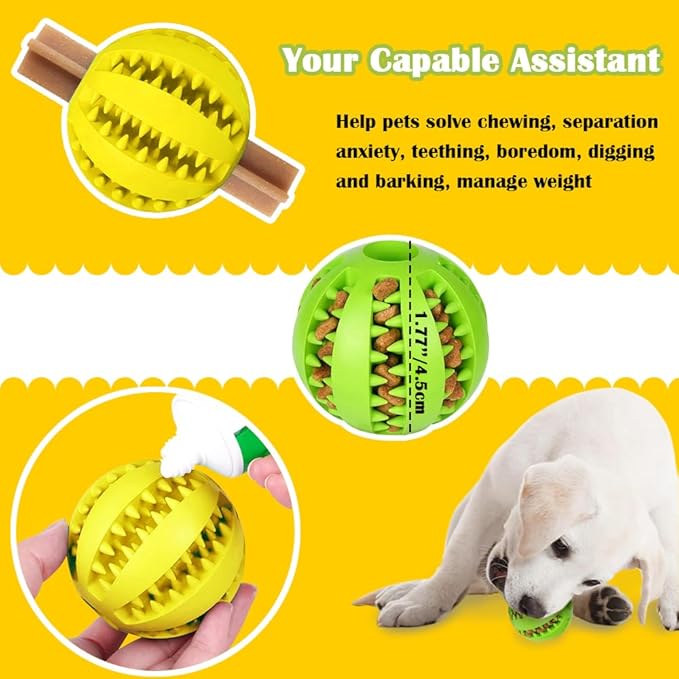Dog Puzzles, Interactive Snuffle Toys for Dogs, Slow Eating and Keep Busy, Encourage Natural Foraging Skills, Relieve Boredom, 3 Pack Dog Chew Toys for Aggressive Chewers
