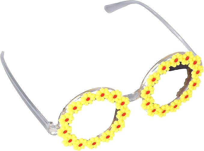 2Pcs/Set Pet Dog Bow Headband Sunflower Sunglasses Cute Summer Beach Pet Accessories Dog Cat Party Costume Photography Props