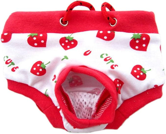 Female Pet Dog Puppy Bitch Sanitary Cute Short Panty Pant Diaper Underwear