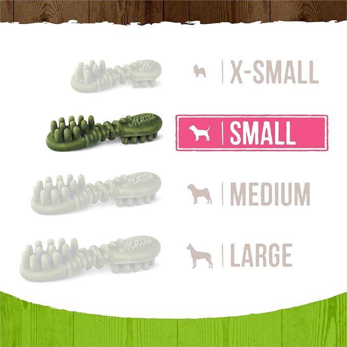 Merrick Fresh Kisses Natural Dental Chews Infused With Coconut And Botanical Oils For Small Dogs 15-25 Lbs - 36 ct. Box