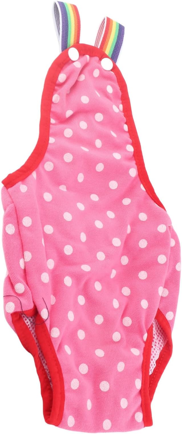 Diaper Diaper Pins for Female Dogs Physiological Health Underwear with Elastic Straps, Avoid The Mat at Will in Estrus, Ideal for Small, Washable and Reusable Dogs, Avoid Floor