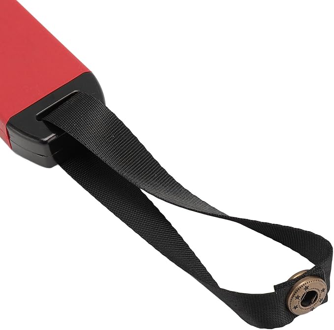 Dog Break Stick Pet Dog Bite Training Stick Nylon Rubber Versatile Stress Relief Easy to Use Bite Training Chew Toy for Small Medium Pet Supplies, 13.6 x 2 x 0.6 Inch (Red Handle)