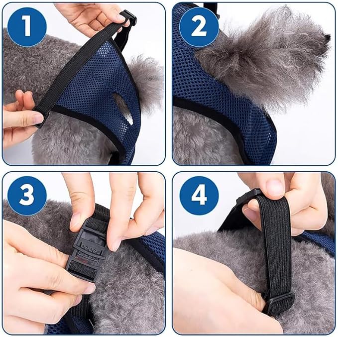 3Pack Dog Pants Dog Nappies, Reusable Breathable Mesh Pet Diapers with 9 Washable Female Dogs Sanitary Pads Adjustable Sanitary Briefs Protective Trousers Underwear for Female Dog in Heat