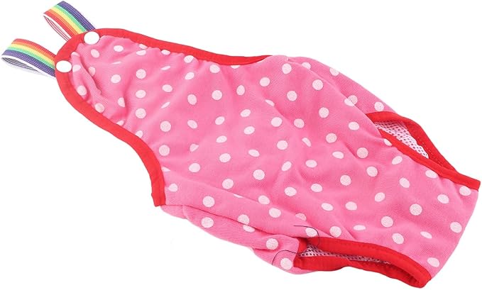 Diaper Diaper Pins for Female Dogs Physiological Health Underwear with Elastic Straps, Avoid The Mat at Will in Estrus, Ideal for Small, Washable and Reusable Dogs, Avoid Floor