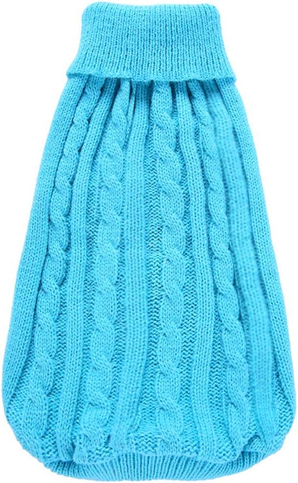 Warm Classic Turtleneck Winter Dog & Cat Sweater - Small, Medium, Large - Cute Christmas Sweater for Girls & Boys