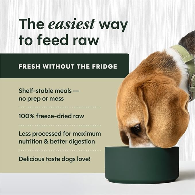 Instinct FreshDried Bites, Natural Freeze-Dried Dog Food, Grain-Free - Cage-Free Chicken, 14 oz. Bag