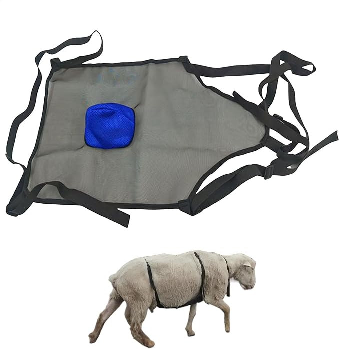 Breeding Control Goat Skirt - Anti Mating Animal Protective Apron, Anti Breeding Sheep Supplies Harness | Livestock Clothing with Adjustable Strap, Sheep Skirt for Animal Health.