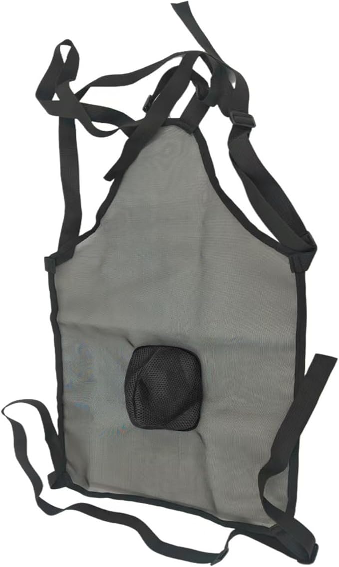 Goat Anti Breeding Apron, Anti Mating Skirt Goat Apron, Anti-mating Sheep Bellyband, Animal Supplies, Livestock Clothing with Adjustable Strap, Anti Breeding Sheep Animal Skirt for Goats Sheep (Black)