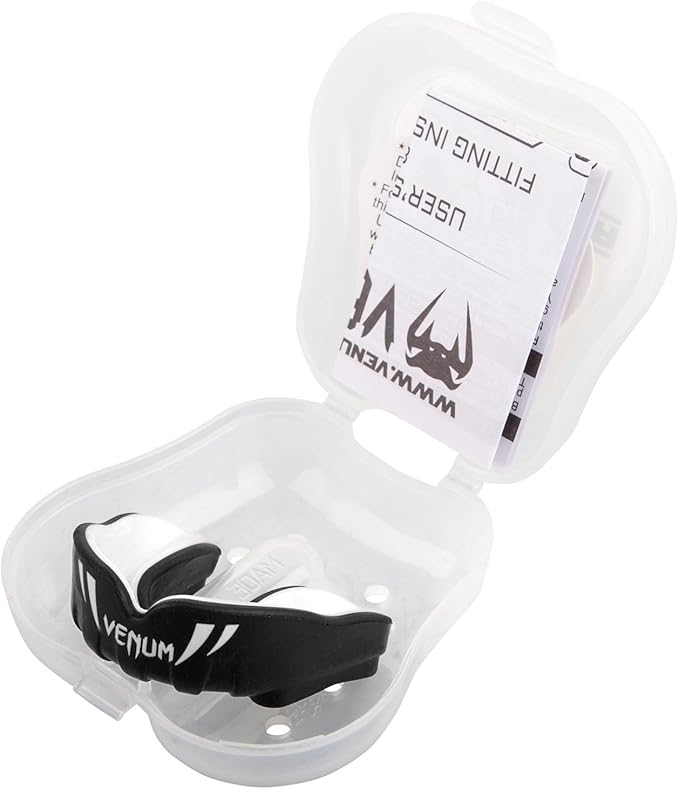 Venum Challenger Mouthguard - for Kids - Black/White