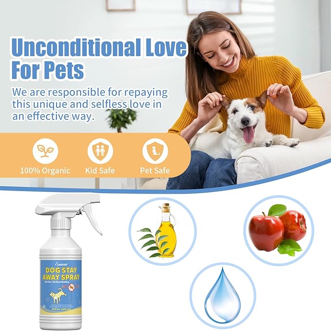 16 Fl Oz Training Aid to Stop Dogs from Marking Inside The House - Gentle and Effective Pet Behavior Aid - Help Dogs Stop Marking in Your Home