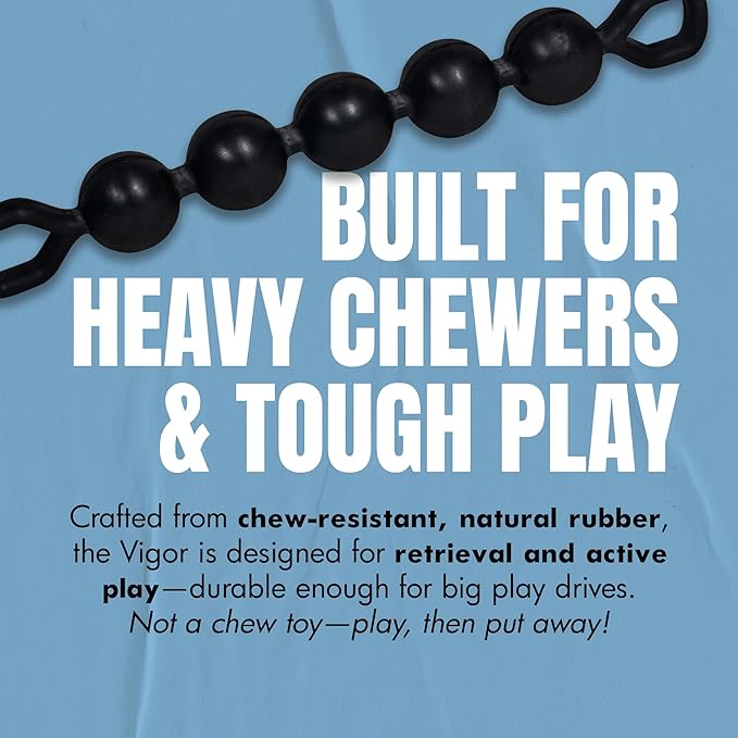 Vigor Interactive Dog Toy – Weighted & Flexible for Shake and Fetch Play – 1 lb (16 oz)