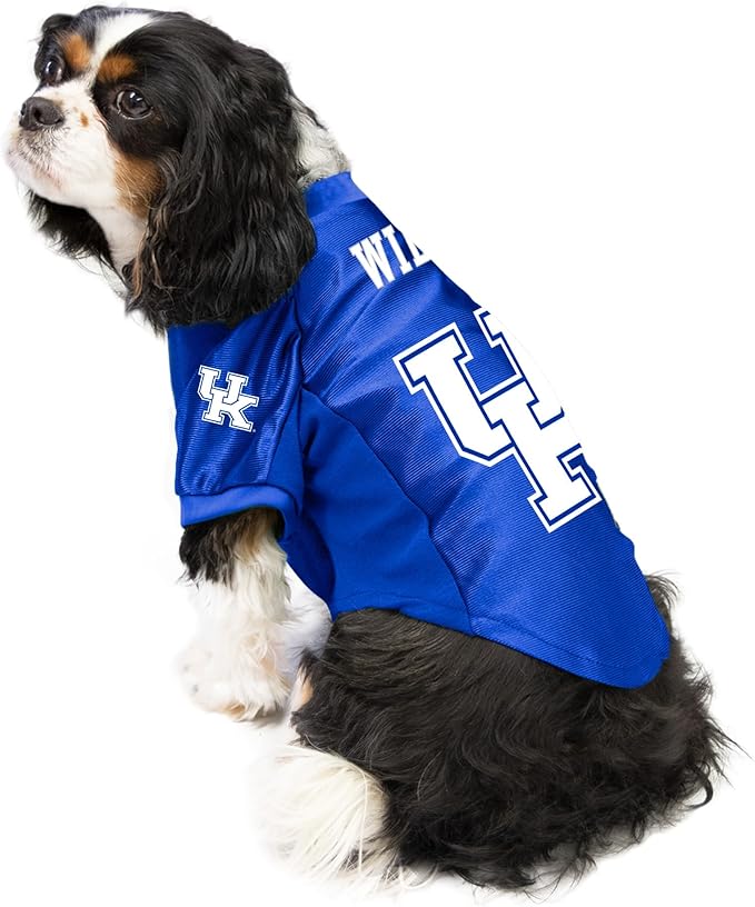 Littlearth NCAA Penn State Nittany Lions Stretch Pet Jersey, Team Color, Medium