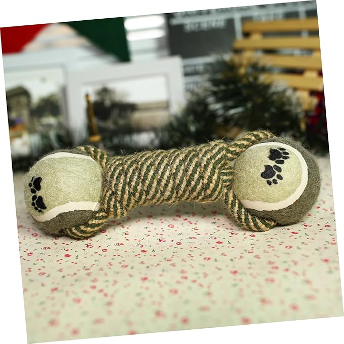 Kisangel Pet Cotton Rope Chew Toys for Dogs Teeth Grinding and Training Play Rope for Interactive Fun and Healthy Chewing Safe for Pets