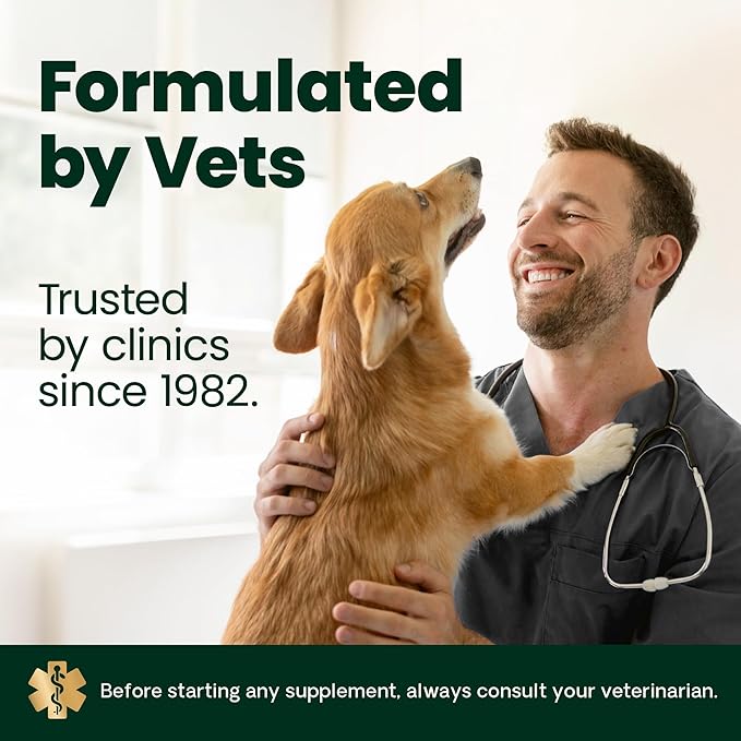 VetriScience Ultimate Strength Healthy Hip & Joint Chews, GlycoFlex Glucosamine, Chondroitin & GreenLipped Mussel Support Supplement for Dogs, Soothe Joint Discomfort, Duck,120 Ct (Pack of 2)