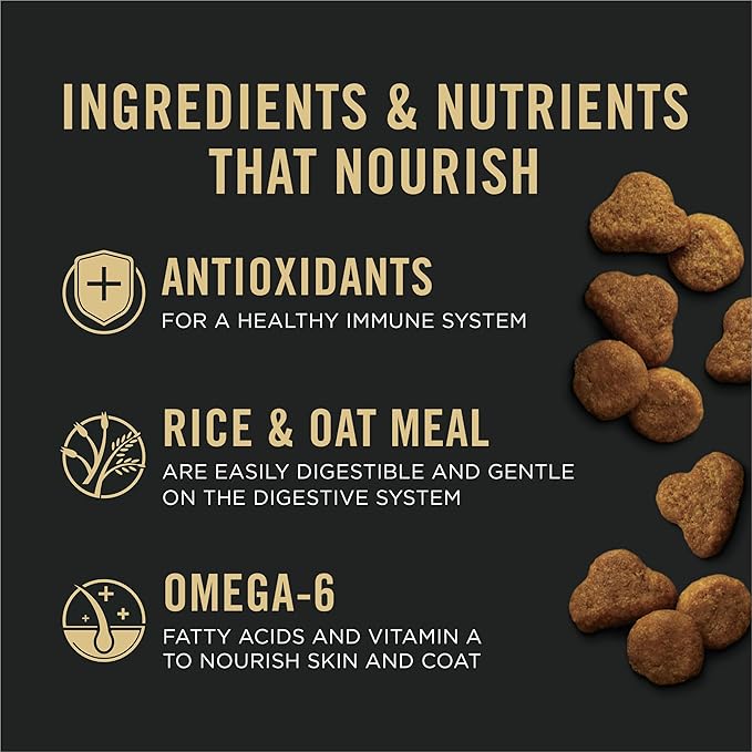 Purina Pro Plan Sensitive Skin and Stomach Senior Cat Food Salmon and Rice Formula - 3.5 lb.