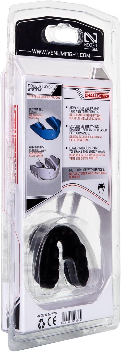 Venum Challenger Mouthguard - Black/Black