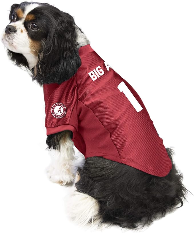 Littlearth NCAA Penn State Nittany Lions Stretch Pet Jersey, Team Color, Medium