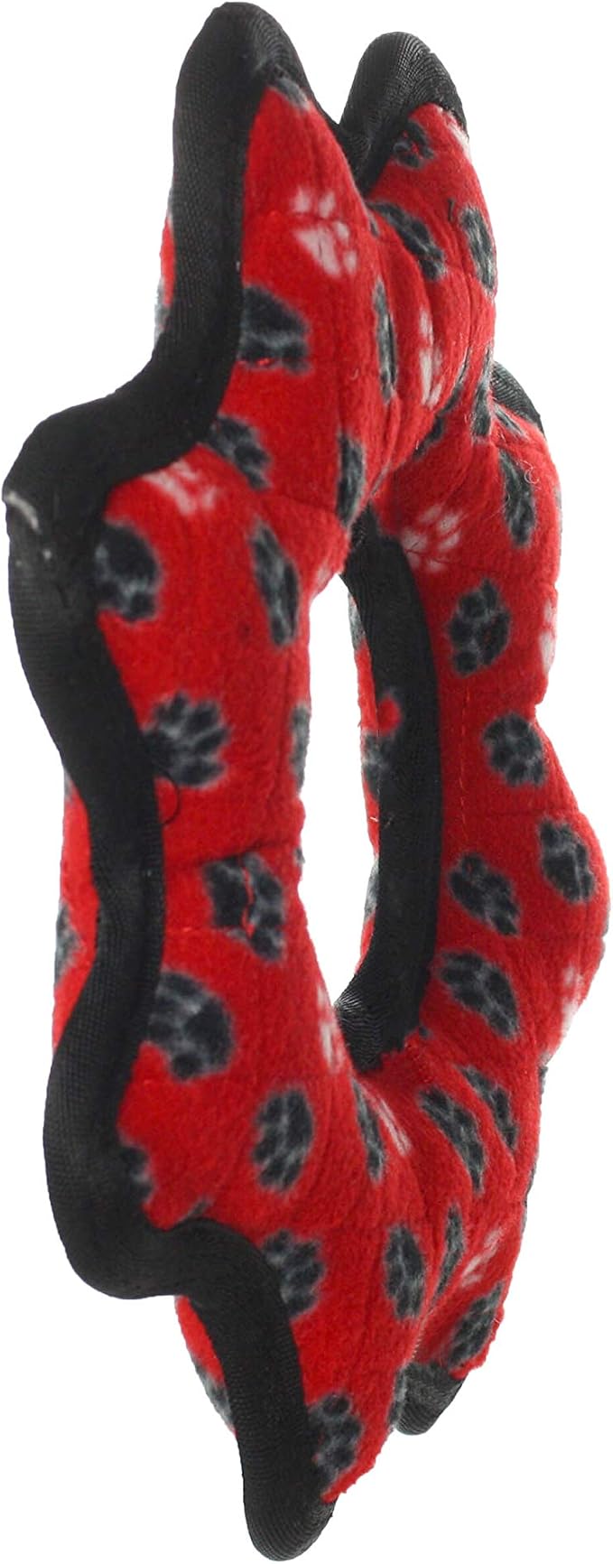 TUFFY - World's Tuffest Soft Dog Toy - Junior 3 Way Tug - Squeakers - Multiple Layers. Made Durable, Strong & Tough. Interactive Play (Tug,Toss & Fetch). Machine Washable & Floats (Combo 2 Pack)