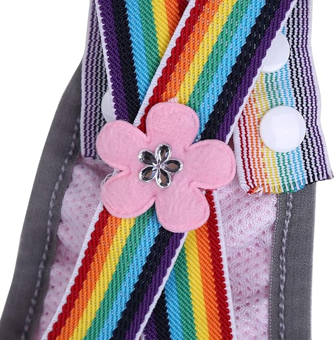 EVTSCAN Washable Female Dog Diapers Underwear, 6Sizes Pet Sanitary Pants Cloth Diaper Nappy Covers Underwear Reusable Suspender(M/12号)