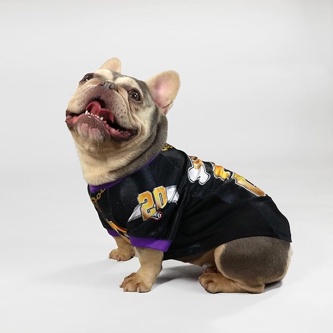 Snoop Doggie Doggs Deluxe Pet Jersey, Off The Chain, Medium