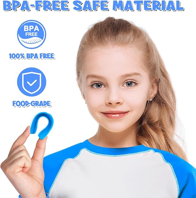 MENOLY 6 Pack Youth Mouth Guard, Sport Mouth Guard with 6 Portable Cases for Football Basketball Boxing MMA Wrestling Hockey