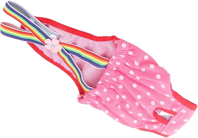 Yinhing Female Dog Sanitary Pants Cotton Physiological Menstrual Underwear (No. 16 (XL) It is Recommended That Sales be Put on)