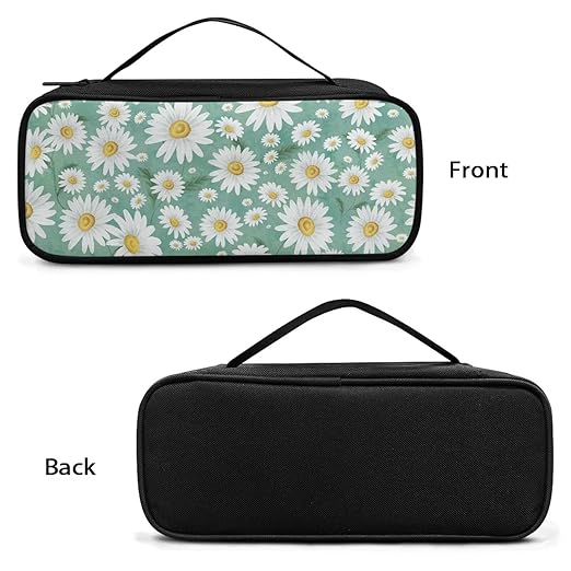 Gomyblomy Daisy Print Stethoscope Case for Nurse and Doctors, Fit for Classic III, Lightweight II S.E, Cardiology IV Diagnostic, Acoustica Deluxe Stethoscopes, Travel Stethoscope Bag