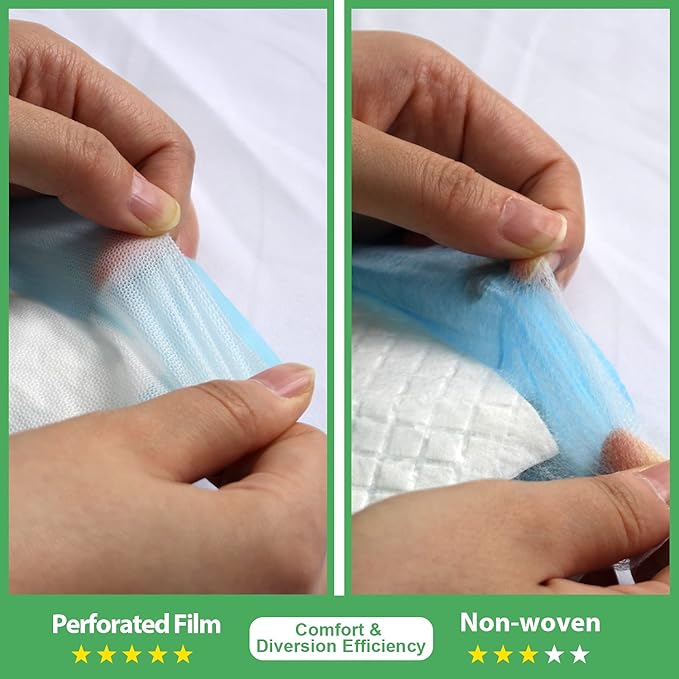 Pet Training and Puppy Pads 24"x24" (75 Count), Super Absorbent Pee Pads for Dogs, Leak-Proof Dog Potty Training Pads for Puppies, Cats, Rabbits, Disposable Pet Pads for Housetraining