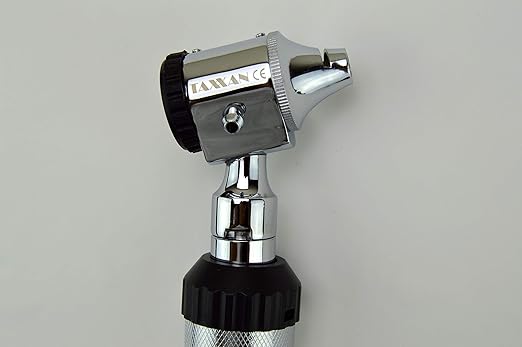 Otoscope ENT Diagnostic Set with Metal Adapter to USE Standard Disposable Speculum