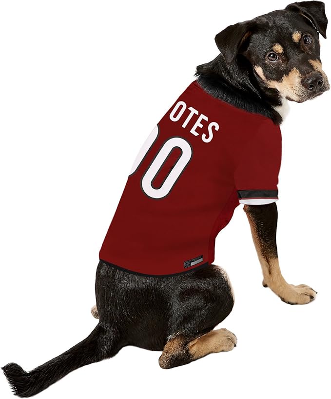 Pets First NHL Arizona Coyotes Jersey for Dogs & Cats, Small. - Let Your Pet Be A Real NHL Fan!