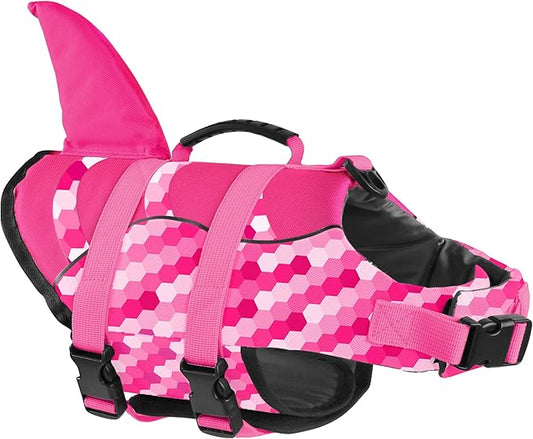 Fragralley Shark Fin Dog Life Jacket,