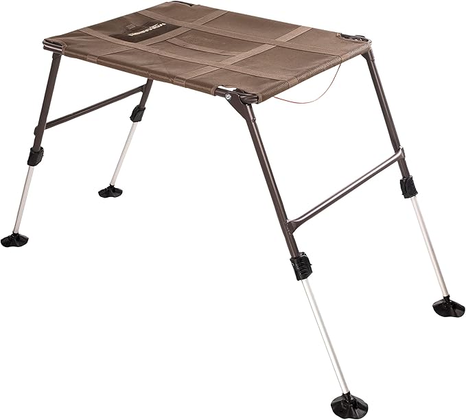 Momarsh Final Stand Dog Adjustable Training Platform & Storage Panel | Hunting Stand | Elevated Pet System for Place, Agility & Steadiness | Dog Trainer System | Mesh Bottom Mud Feet | 150lb Capacity