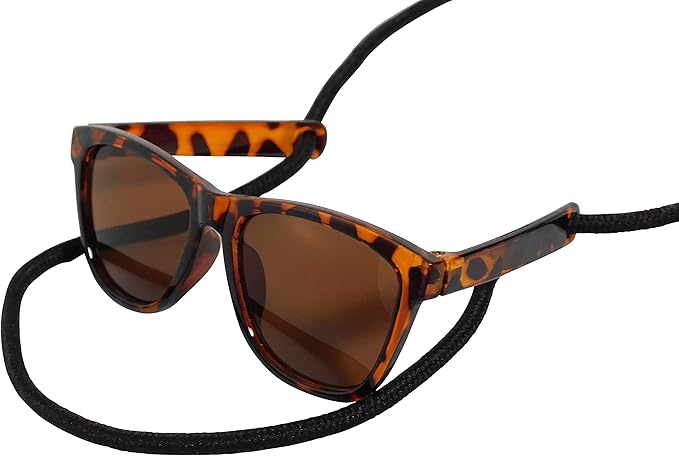 G014 Dog Cat Pet 80s Sunglasses Goggles for Small Breeds up to 15lbs (2-Pack Black+Tortosie Brown)